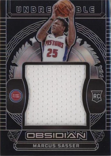 2023-24 Panini Obsidian - Marcus Sasser #UM-SAS