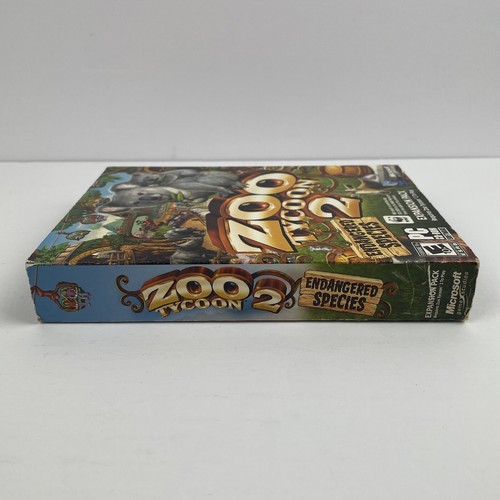 Zoo Tycoon 2 Endangered Species Expansion Pack CIB Complete W/Manual - Picture 6 of 15