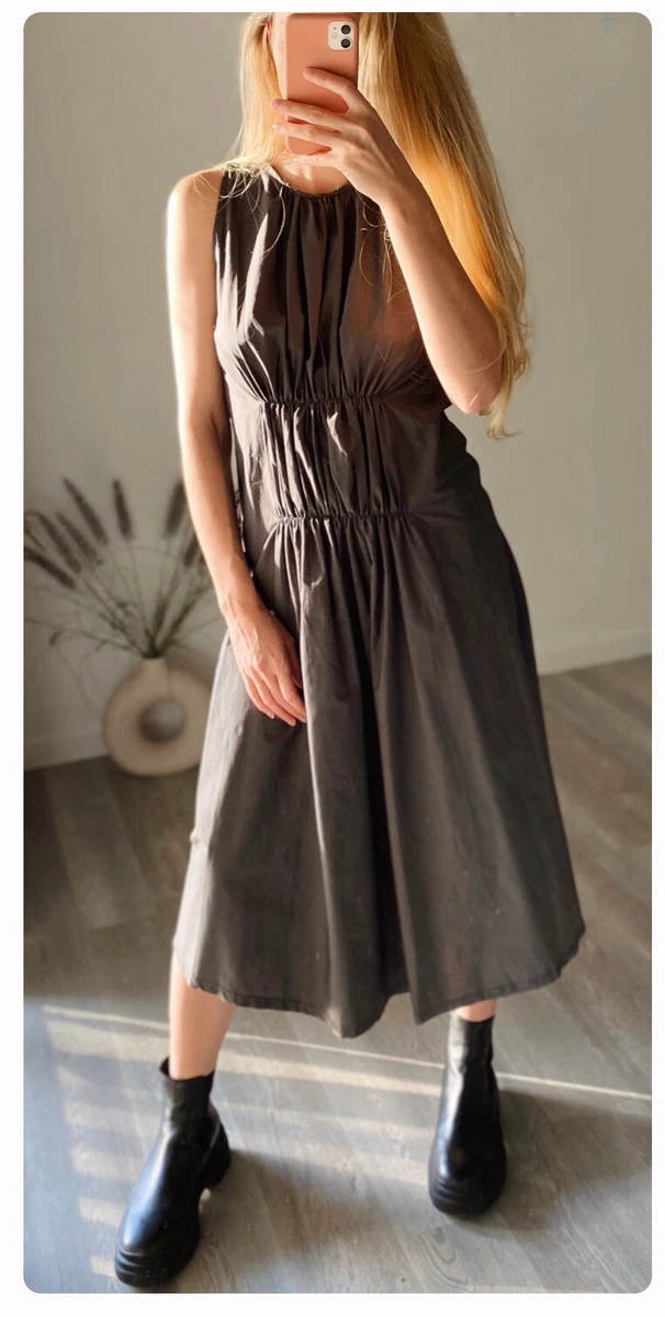 Zara 2025 contrast dress