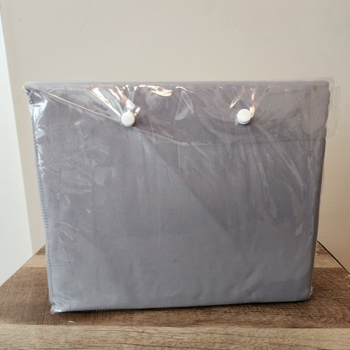 Intelligent Design Microfiber Sheet Set with Side Storage Pockets Charcoal Grey - Picture 8 of 8