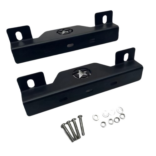 2x Ditch Light Brackets For Ford Bronco Hood Light Mounts for Off-Road LED Light - Picture 4 of 5