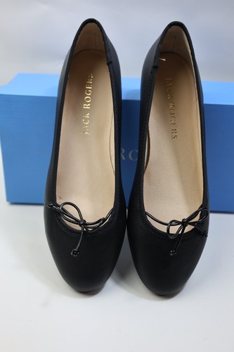 Jack Rogers Serena Round Toe Ballet - Black/Black - Women's Size: 9M - Picture 3 of 18