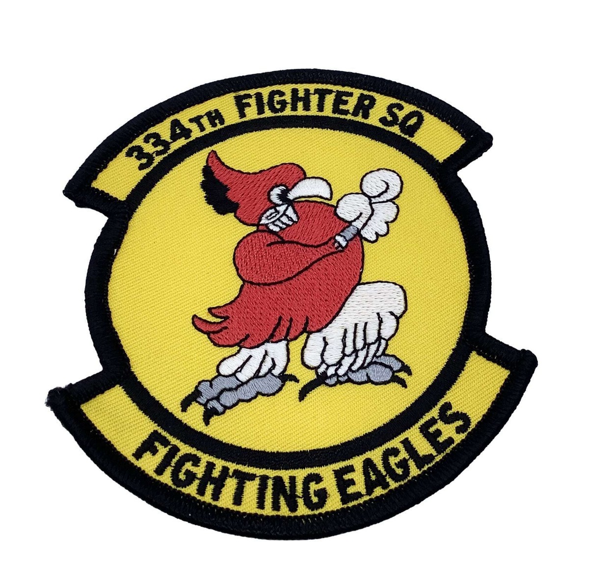 334th Fighter Squadron Fighting Eagles Patch – With Hook and