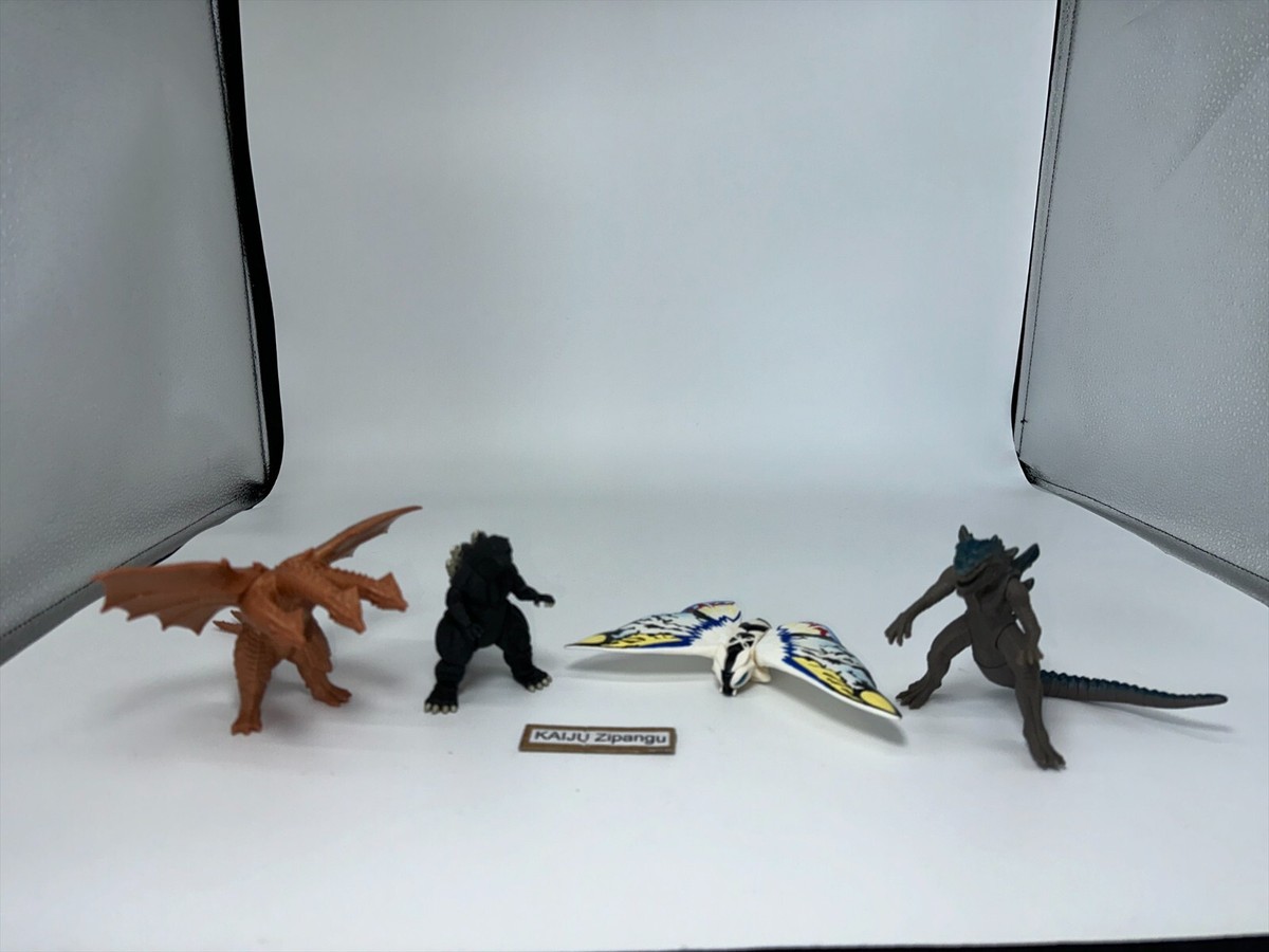 Monster ラババン モンスター 1998 Bandai Mothra Kaiju Legends COMPLETE SET Godzilla Zilla
