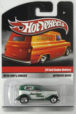 2010 Hot Wheels Sweet Rides ‘34 Ford Sedan Delivery Junior Mints Authentic Decos