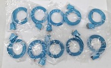 LOT OF 10 Cisco RJ-45 to DB-9 Router Console Cable 6' Blue