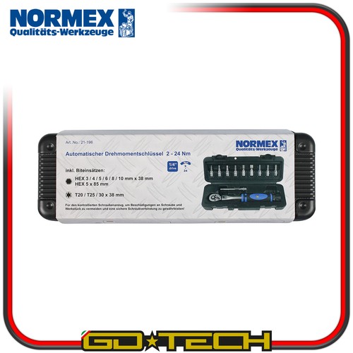CHIAVE DINAMOMETRICA Normex CRICCHETTO PROFESSIONALE REGOLABILE fino a 200 Nm - Afbeelding 8 van 28