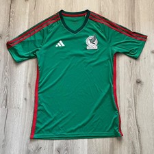 ADIDAS Mexico National Team Soccer Jersey Soccer Size Medium El TRi Slim Fit