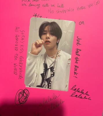 StrayKids US TARGET限定 楽star  ヒョンジン StrayKids ヒョンジン US TARGET限定 楽star スキズ CD