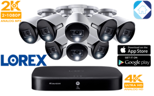 lorex 4k active deterrence 2tb security system installation