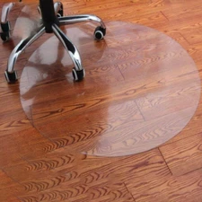 Round Table Cloths Transparent Wood Floor Protection PVC Plastic Carpet Mats
