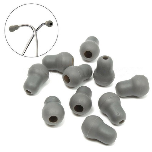 10Pcs Silicone Soft Eartips Earplug Earpieces Set For Littmann