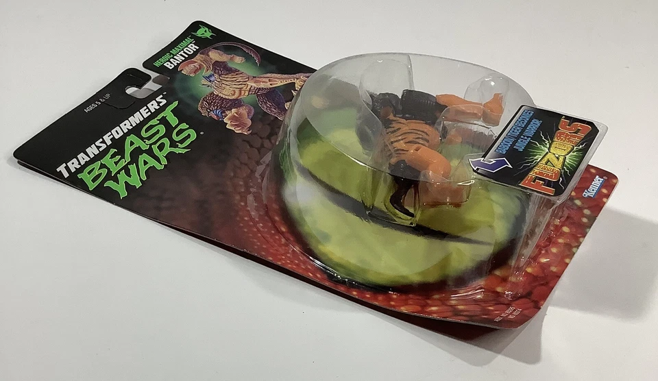 KENNER 90s Transformers Beast Wars Fuzors Bantor Action Figure Toy SEALED - Image 3 of 4