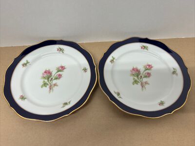 LINDNER PORCELAIN ECHT COBALT BLUE KUEPS BAVARIA Marie Luise 1150 W.Germany