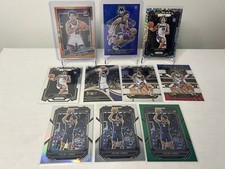 Colby Jones 10 RC Lot 2023-24 Prizm RC, Mosaic Blue /25, Optic Orange /199,