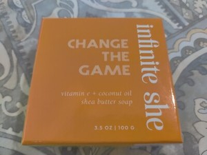 Infinite She Change the Game Shea Butter Soap 3.5 oz