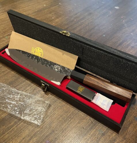 MITSUMOTO SAKARI 8 ' Japanese Gyuto Chef Knife Professional High Carbon NEW