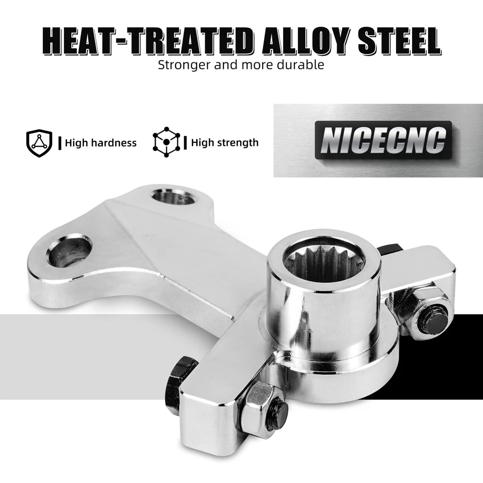 Steering Stem Pitman Arm #18P-23816-00-00 For Yamaha YFZ450X 10-11 YFZ450R 09-13 - Image 4 of 4