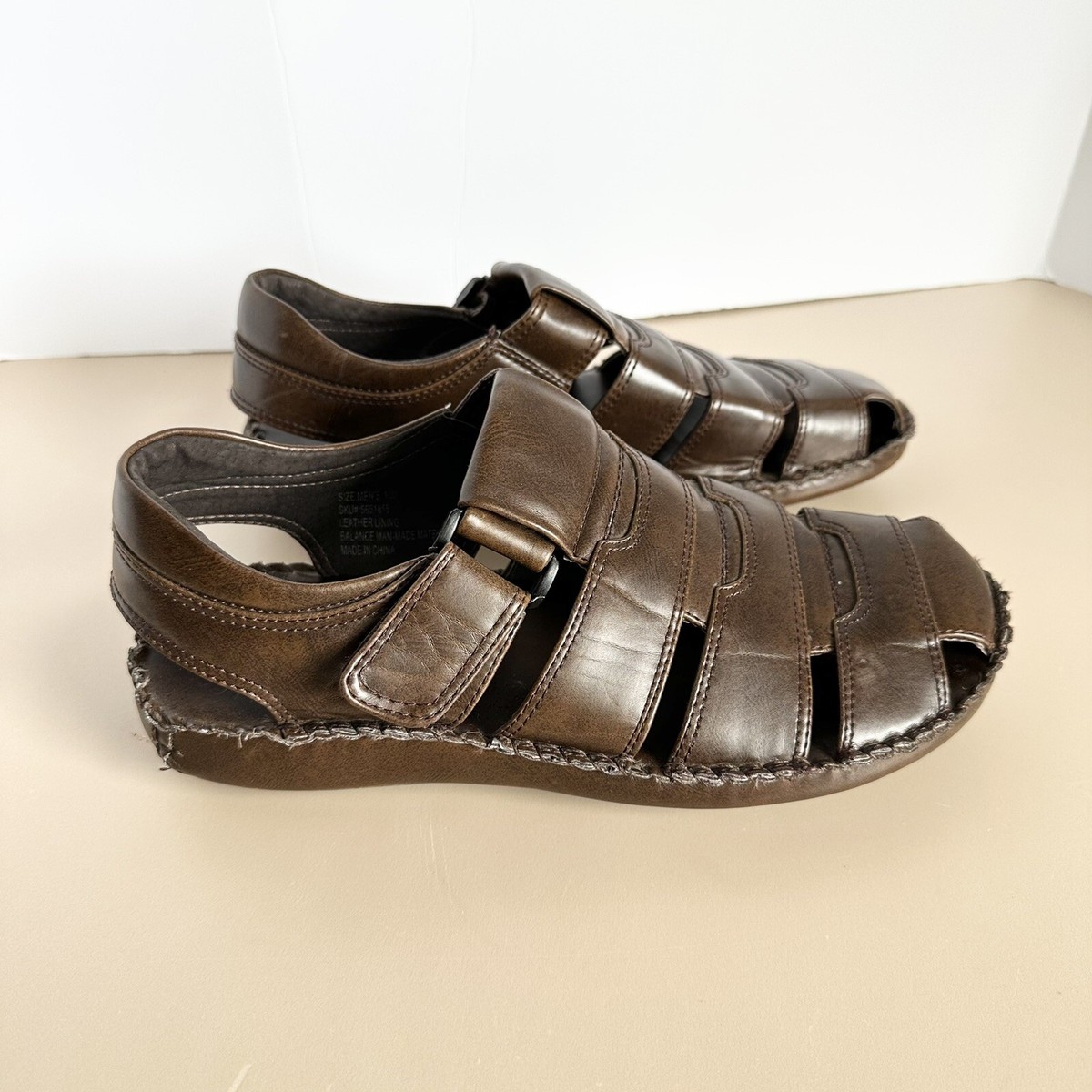 Leather Sandals Drew Fisherman Sandals Drew Dublin Leather  display picture 2
