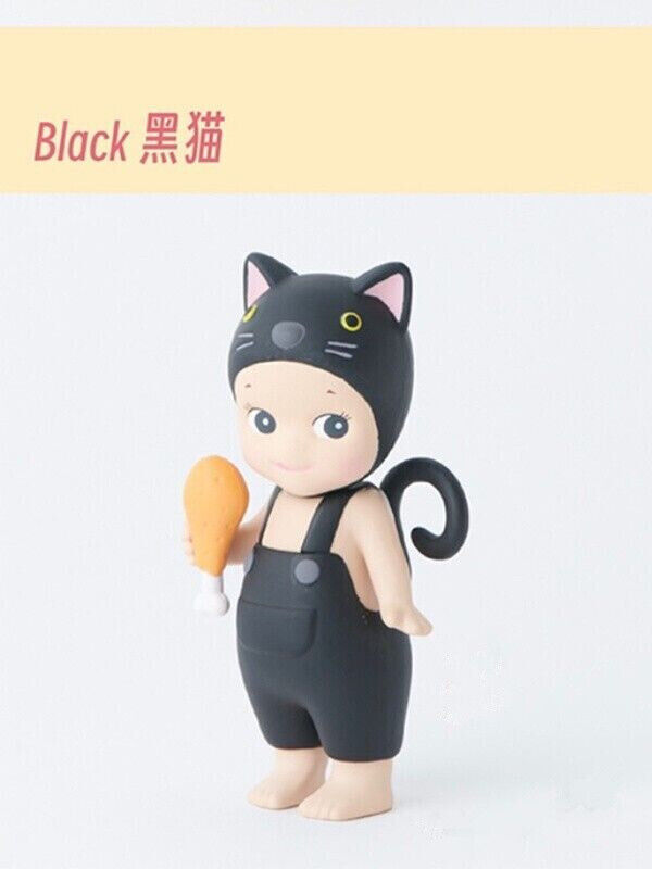 Authentic Sonny Angel Cat Life series mini figure Black Authentic Sonny Angel Cat Life series mini figure Black