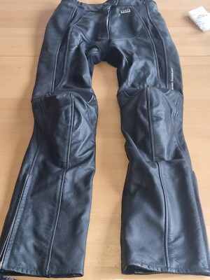 Leder Motorradhose der Marke  FLM - Racing (Größe: 36 Schwarz 