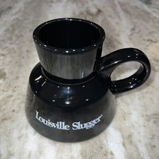 Louisville Slugger Black & White Coffee Mug - MLB Baseball Bat Cup