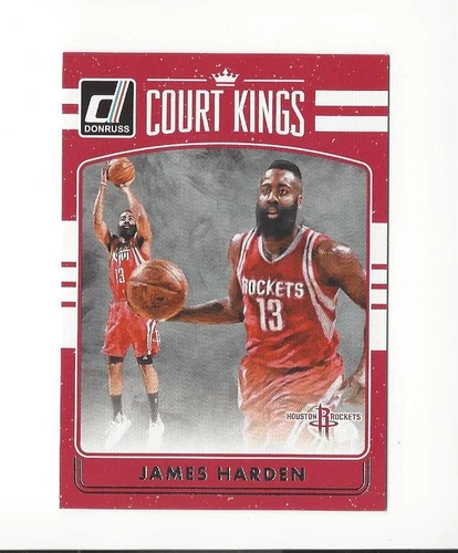 2016-17 Donruss Court Kings #9 James Harden Rockets
