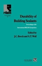 Durability of Building Sealants, Hardcover by Beech, J. C., Like New Used, Fr...