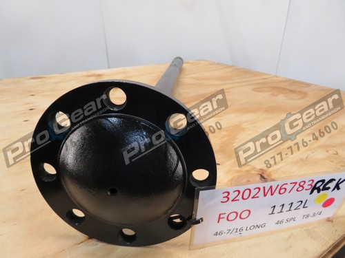 TRUCK AXLE SHAFT Rockwell Meritor 3202W6783 46 Spline FOOT 1112L - Picture 11 of 12