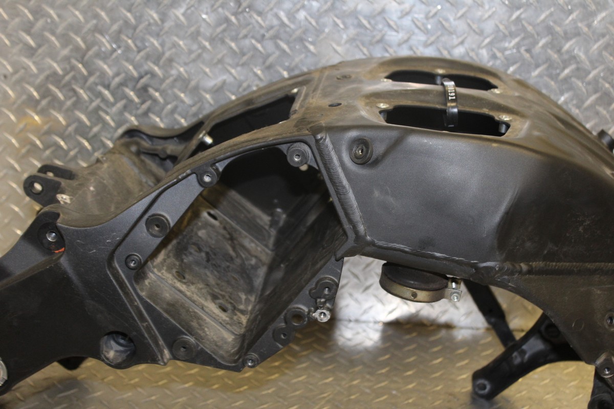 2008 KAWASAKI NINJA ZX14 ZX1400 FRAME CHASSIS SLVG (S) | eBay