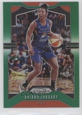 2020 Panini Prizm WNBA Green Prizm Briann January #2 5ya