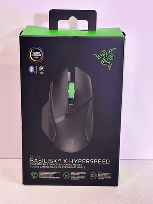 New Razer Basilisk V3 X HyperSpeed Customizable Wireless Gaming Mouse RZ01-0487