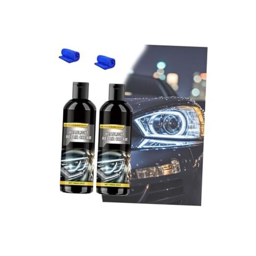 Headlight Restoration and Protection Renovation Treatment, Headlight 2Pcs