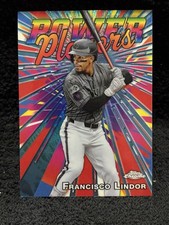 2025 Topps Chrome Francisco Lindor Power Players #PP-9 New York Mets