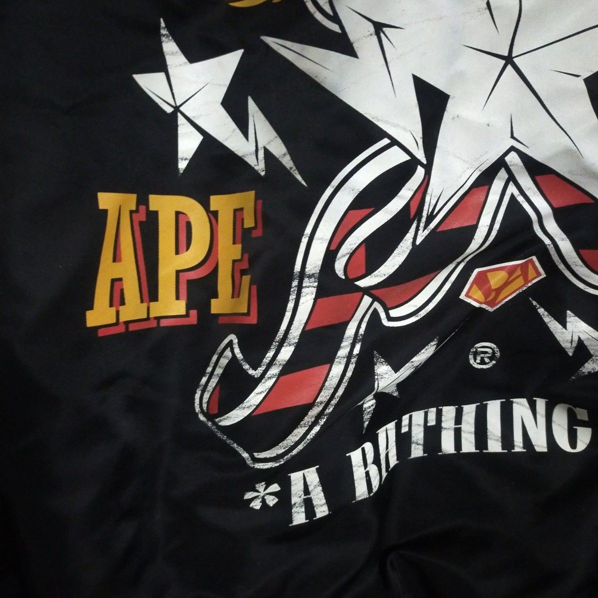 APE×THE REAL McCOYS Collaboration MA-1BAPE Size M Ape×McCoys Flight Jacket _#221 thumbnail 4