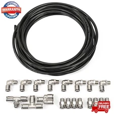 QUICK CONNECT BOOST CONTROL AIR FITTING KIT TURBO SUPERCHARGER SOLENOID 1/8 US