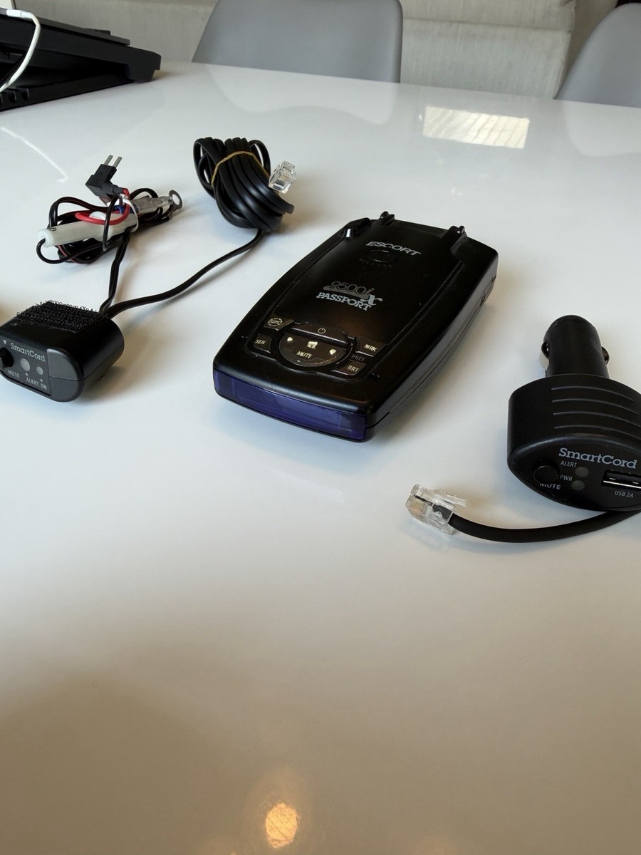 Escort Passport 9500IX Radar Detector - Red Display for sale