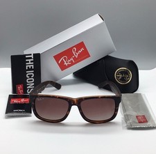 BROWN RB4165 RAY-BAN JUSTIN MAN SUNGLASSES RB4165 54-16 145MM 