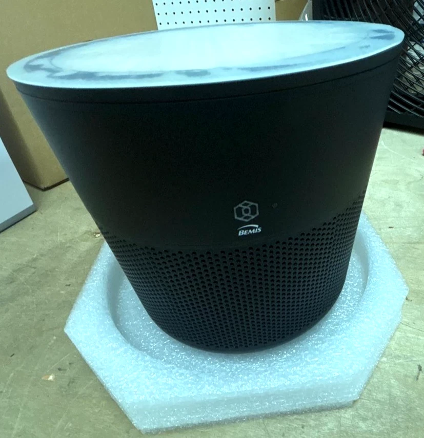 Purificador de aire de pedestal de bidé Bemis Bio - negro Foto 3 de 4