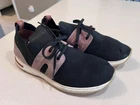 LORO PIANA Women's Mesh/Leather Black Sneakers Size 6.5