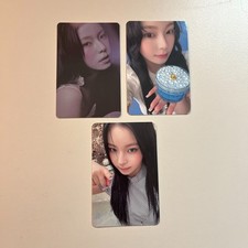 JIWOO nmixx 3 Photocard SET Album Blue Valentine Official Kpop