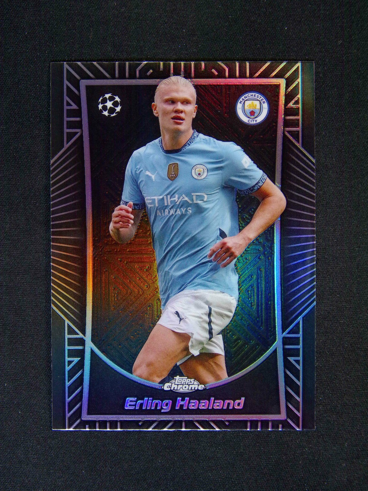 Erling Haaland 2024 Topps Chrome UEFA Club Competitions #SE-10