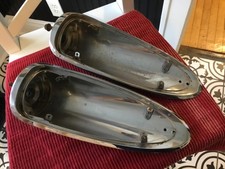 1958-60 Corvette Tail Light Chrome Housings Used Originals Pair Decent Driver 1958-60 Corvette Tail Light Chrome Housings Used Originals Pair Decent Driver