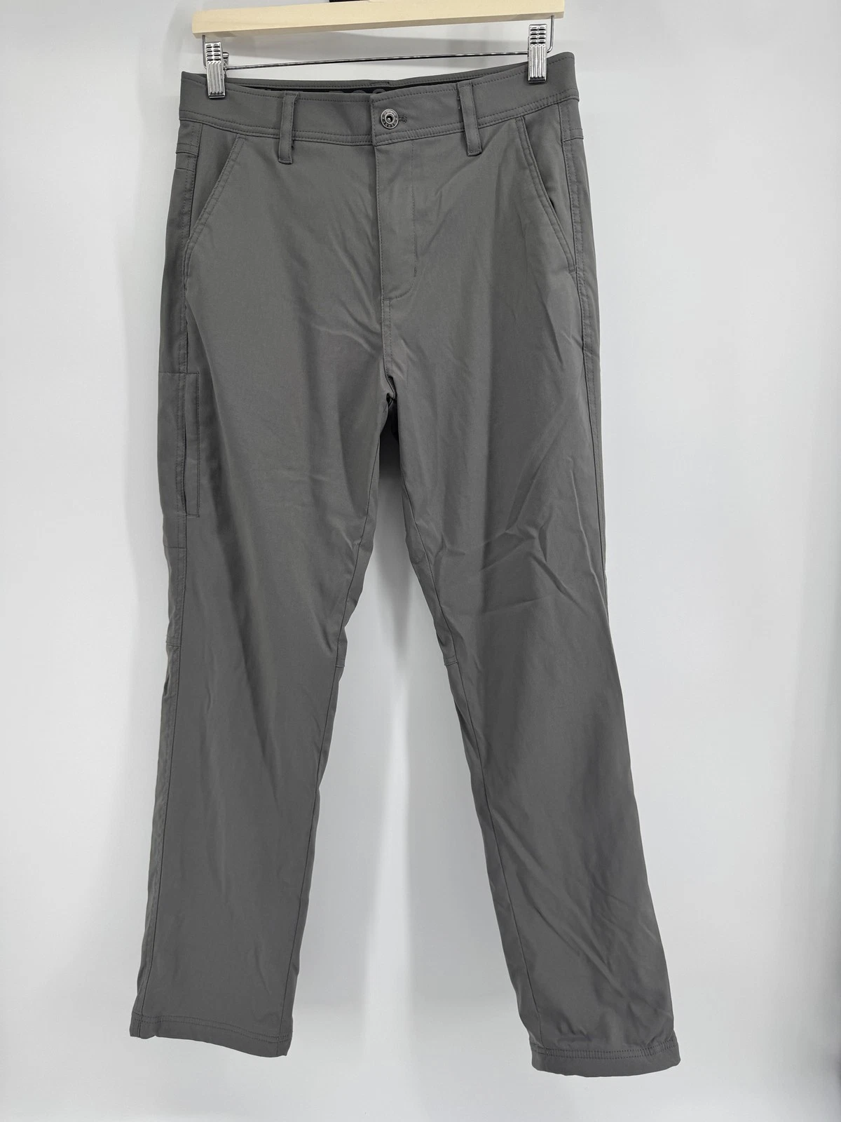 Gerry Snow Pants Mens 30 Gray Softshell Fleece Lined Insulated Ski Outdoor