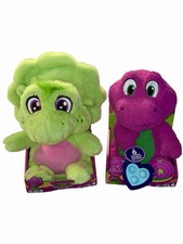 New Fisher Price Barney's World BABY BOP And Barney Plush Toy by Mattel 12"