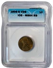 1909-S VDB MS64 RB ICG Lincoln Wheat Cent Penny KEY DATE