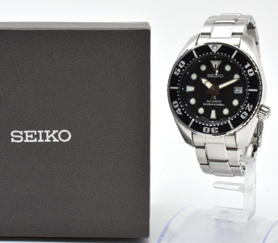 【N MINT w/BOX】SEIKO Prospex SUMO SBDC031 6R15-00G0 Automatic Black Diver Watch