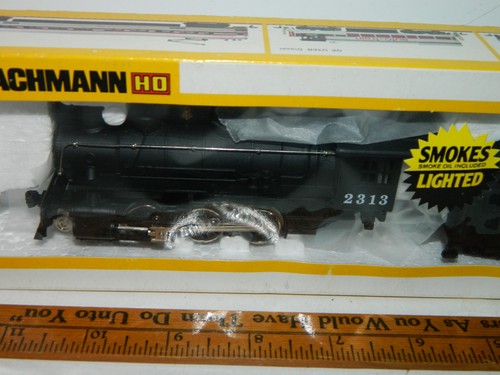 Steam Locomotive 4-6-0 #2313 & Tender Bachmann HO Scale Southern Pacific Lines - Picture 2 of 7