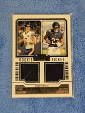 2023 Contenders - Rookie Ticket Dual  Roschon Johnson, Tyson Bagent  (MEM, RC)