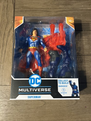#ad McFarlane Toys DC Multiverse Justice League Task Force Superman Figure Boxed New $18.00